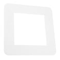 thumbnail image 4 of White Light Switch Surround Frame Cover Acrylic Light Switch Cover Wall Plate Decorative Wall Receptacle Outlet Cover Light Switch Decal Sticker For Home Wall Switch Decorations, 4 of 8