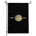 thumbnail image 1 of Planet Saturn with Rings Solar System Garden Yard Flag, 1 of 3