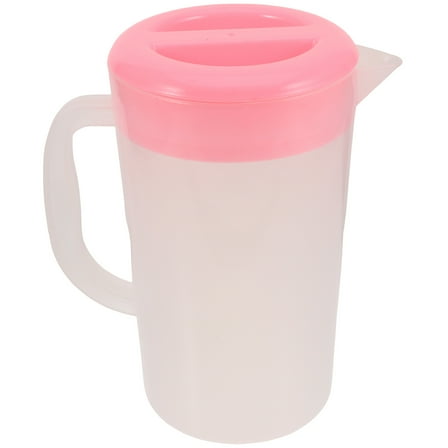 Healifty Gallon Water Pitcher With Lid Purple Beverage Storage Container Plastic Heat Resistant 1Pack Back to School