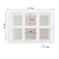 thumbnail image 1 of Molde de Cocina silicona para jabón de 6 celdas vela perfumada en forma de cubo molde para aromaterapia DIY (2) Sywqhk Libre de BPA, 1 of 7