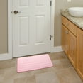 thumbnail image 3 of Moocorvic Bathroom Mat , Bath Mat Small Bathroom Rugs for Bedroom Shower Rug, High Absorbent and Anti Slip, Machine Washable for Bathtub, Shower (15.74''x23.62''), 3 of 4