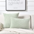thumbnail image 1 of Estilo pana moda simple hogar sala de estar dormitorio sofá funda de almohada funda de cojín almohada de cintura., 1 of 1