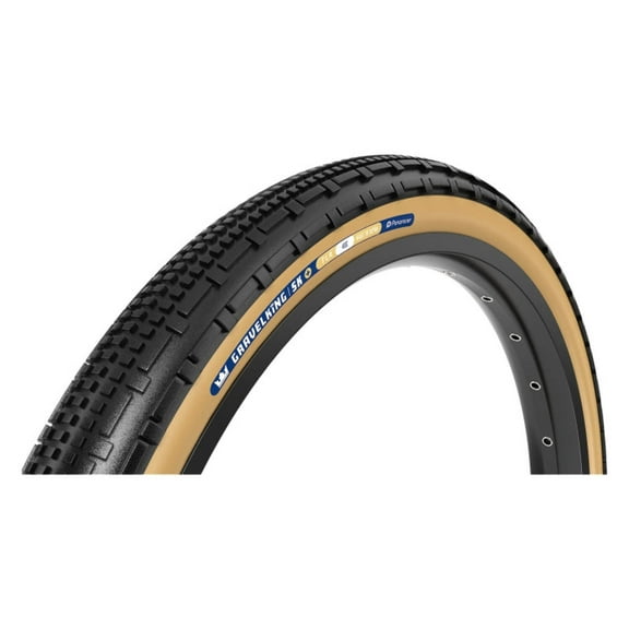 Panaracer GravelKing SK Plus Tire - 26 x 2.10, Tubeless, Folding, Black/Brown
