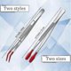 thumbnail image 2 of 6 Rubber Tip Tweezers Pvc Silicone Precision Tweezers (red) J, 2 of 4