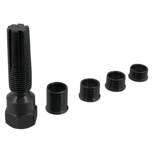 Performance Tool Spark Plug Thread Repair Kit W83164 Use To Repair Damaged Threads Of Spark Plug Holes; With 4 Thread Inserts