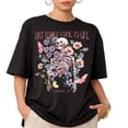 thumbnail image 2 of PAVIG Dry Bones Come To Life Ezekiel 37 Floral Butterfly Skeleton Tee, 2 of 5