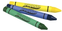 Dixon Ticonderoga 001305 Crayons Prang Lift Lid, Large - Set of 8