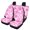 Watercolor Heart Splatter, variant on Pzuqiu Car Seat Covers Easy to Install Polyester, Compatible with Van Seats Automotive Seat, for Truck most Cars, Strawberry Print