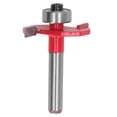 thumbnail image 1 of Straight Edge Slotting Cutter, Incisive Cutting Depth Adjustable Slot Cutter Router Bit 1/4 Shank  For Woodworking Grooving 1/8,5/32, 1 of 8