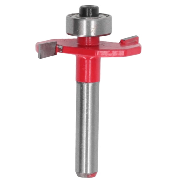 Straight Edge Slotting Cutter, Incisive Cutting Depth Adjustable Slot Cutter Router Bit 1/4 Shank For Woodworking Grooving 1/8,5/32