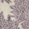 thumbnail image 3 of SAFAVIEH Martha Stewart Chrysanthemum Floral Wool Area Rug, Eggplant, 5' x 8', 3 of 3