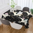 thumbnail image 5 of 60x60 Inch Tablecloth Polyester Square Tablecloth for Home Kitchen Dinner Decor Winged Unicorns, 5 of 9