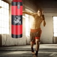 thumbnail image 4 of 4 Layers Leak-proof Boxing Sandbag Tear-resistant Kick Training Punch Thicken Boxing Fitness Tool 100cm, 4 of 9