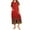 Red_Feather, variant on Avidlove Women Long Zipper Front Robes Full Length Housecoat Short Sleeve Bathrobes with Pocket Loungewear