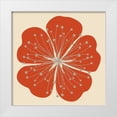 thumbnail image 1 of Robinson, Tamara 15x15 White Modern Wood Framed Museum Art Print Titled - Flower Outline I, 1 of 4