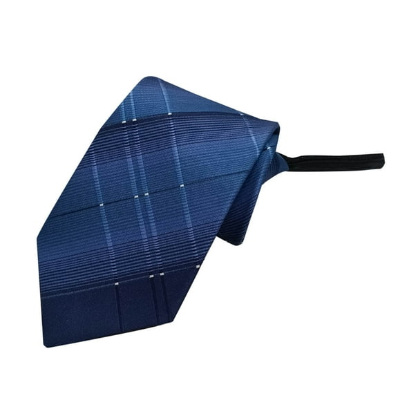 Dxzfnsa Ties for Men Stripe Tie Handkerchief Woven Classic Formal Necktie Pocket Square Clip Set Gift for Men