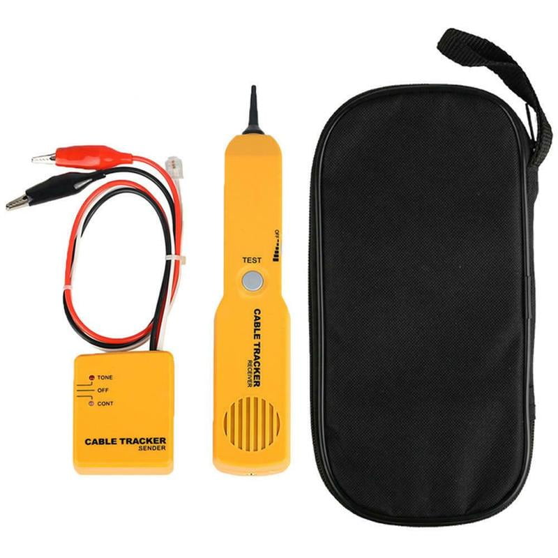 CABLE FINDER TONE GENERATOR PROBE TRACKER WIRE NETWORK TESTER TRACER KIT F6Z4 