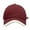 Red, variant on MIASHUI Men's Retro Wide Brim Baseball Cap for Sun Protection, Color Block Design for Style, Adjustable Fit for Outdoor and Casual Wear Coffee