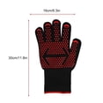thumbnail image 2 of Guantes De Silicona Antideslizantes Resistentes Al Calor Para Barbacoa Extrema, Guantes De Cocina Para Horno, Manoplas Calientes Para Cocinar Serendint EL008109-00, 2 of 5