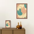 thumbnail image 2 of REGALWOVEN Picture Frame for Photo and Poster, Modern Photo Frame for Tabletop Display and Wall Hanging Picture Frames Brown Wood Grain Color 8x10, 2 of 5