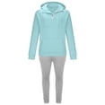 thumbnail image 3 of Men's Tracksuit Athletic Sweatshirts Fashionable Men's Solid Color Long Sleeve Casual Outwear Jackets Sets Basic Daily Essentials Running Jogging Workout, 3 of 5