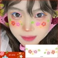 thumbnail image 1 of Facial Tattoo Patch Waterproof Makeup Tattoo Stickers Face Stickers J9F5, 1 of 1