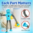 thumbnail image 4 of Telescopic Suction Cup Robot Toys 12-PACK Shape Changing Educational Fidget Toys with Remote Control Sensory Toys ADHD Autistic Stimulating Creative Learning Pop Tubes - Robot Party Favors, 4 of 7