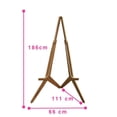 thumbnail image 3 of Caballete Boomerang Atl marron claro SIN TAMAÑO, 3 of 4