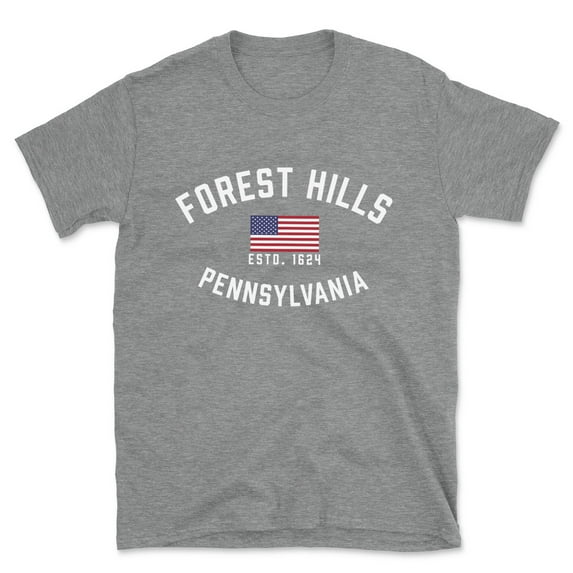 Forest Hills Pennsylvania Patriot Men's Cotton T-Shirt