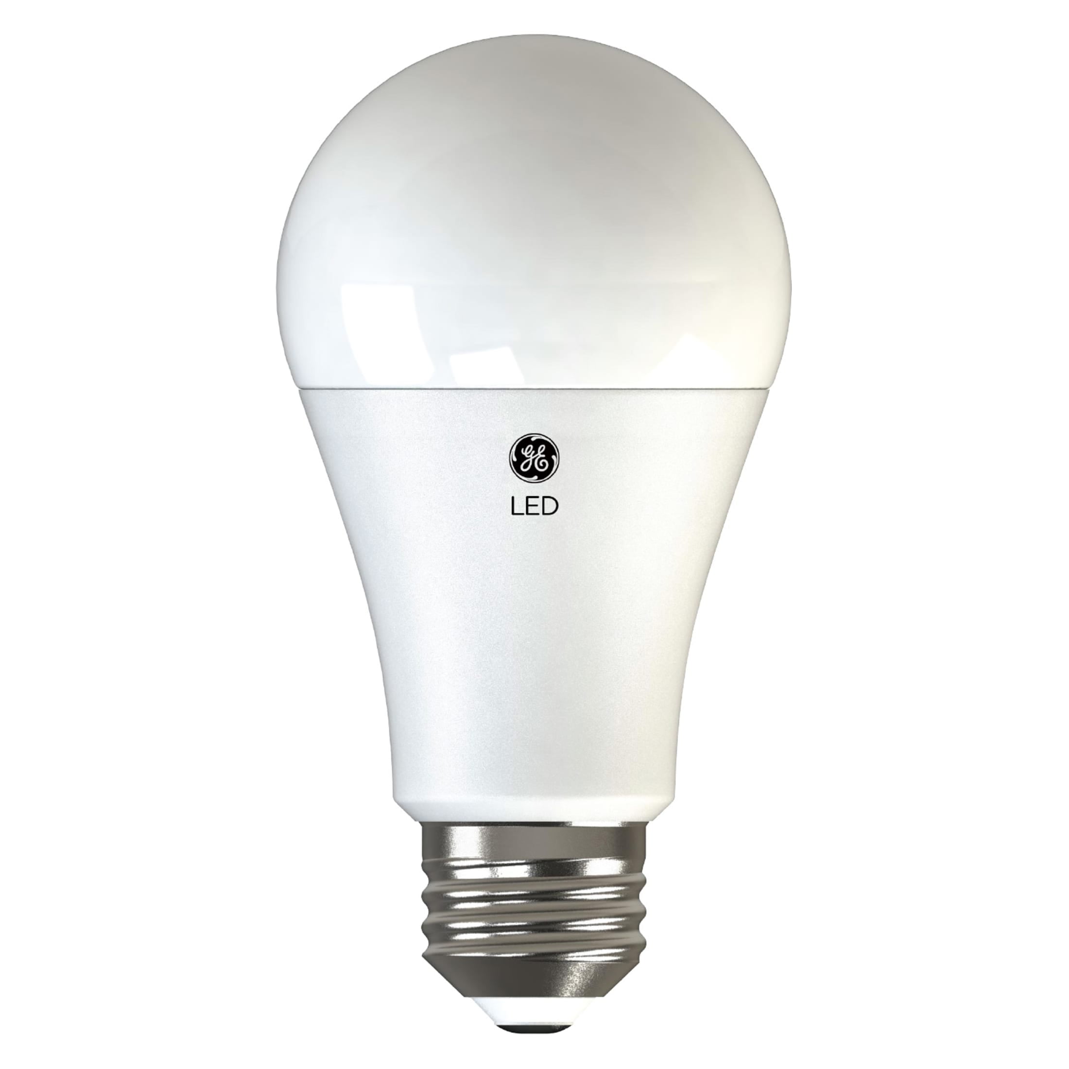GE LED Light Bulbs, 75 Watt, Soft White, A19 Bulbs, Medium Base, Frosted Finish, 13yr, 4pk