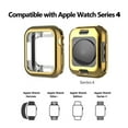 thumbnail image 2 of Simyoung Apple Watch Case Series 5 Series 4 44mm with Buit in TPU Clear Screen Protector - All Around Protective Case Ultra Thin Cover - Glod, 2 of 3