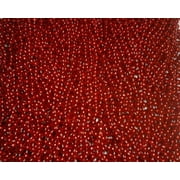 72 Red Mardi Gras Gra Beads Necklaces Party Favors 6 Dozen Lot