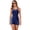 Blue and red, variant on Women Piece Swimsuit with Boyshorts Surfing Bathing Suit Athletic Swimwears