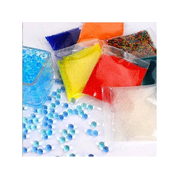 10000pcs Blue Clear Water Gel Beads Water Gel Beads For Vase Filler Christmas Decoration Wedding Centerpiece Floating Candles Planting Floral Decoration