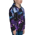 thumbnail image 3 of Solo Leveling Youth Sweatshirt 3D Printed Hoodie Activewear Teenager Winter Full-Zip Drawstring Jacket Coats Active Pullover Hooded Blouse For Boys Girls Medium, 3 of 8