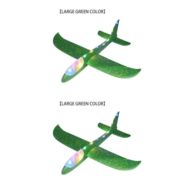 stanreset Aircraft Model Workmanship Compact Size Sweet Gift Toy Airplane Gliding Plane Shockproof Wear-resistance Kid Aircrafts Type 3 2Set