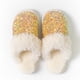 thumbnail image 1 of Zapatos de casa antideslizantes, cómodas zapatillas de algodón, zapatos de dormitorio para el hogar, interiores, 1 of 5