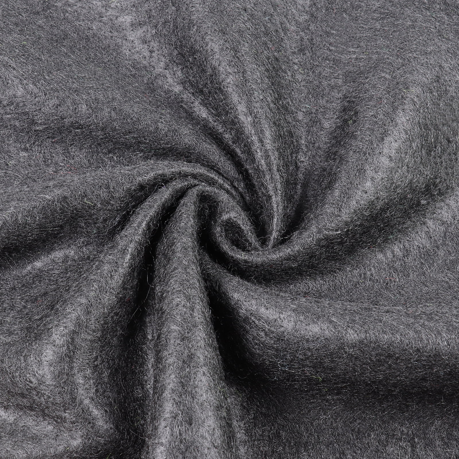 Craft Felt Fabric Sewing Felt Sheets Nonwoven for Patchwork DIY, Cards, Carpet Sold by the Yard Black