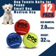 thumbnail image 4 of Pelotas de tenis AMA SPORT para mascotas 12 unidades 5 cm Juguetes para perros pequeños, 4 of 7