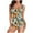01 Green, variant on Women's One Piece Swimsuits 2026 Tummy Control Ruched Slimming Bathing Suit Square Neck Full Coverage Swimwear