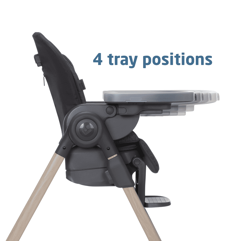 Maxi-Cosi Minla 6-in-1 High Chair, Infant Feeding Seat, Dining Booster for  Kids, EcoCare Classic Graphite - Walmart.com