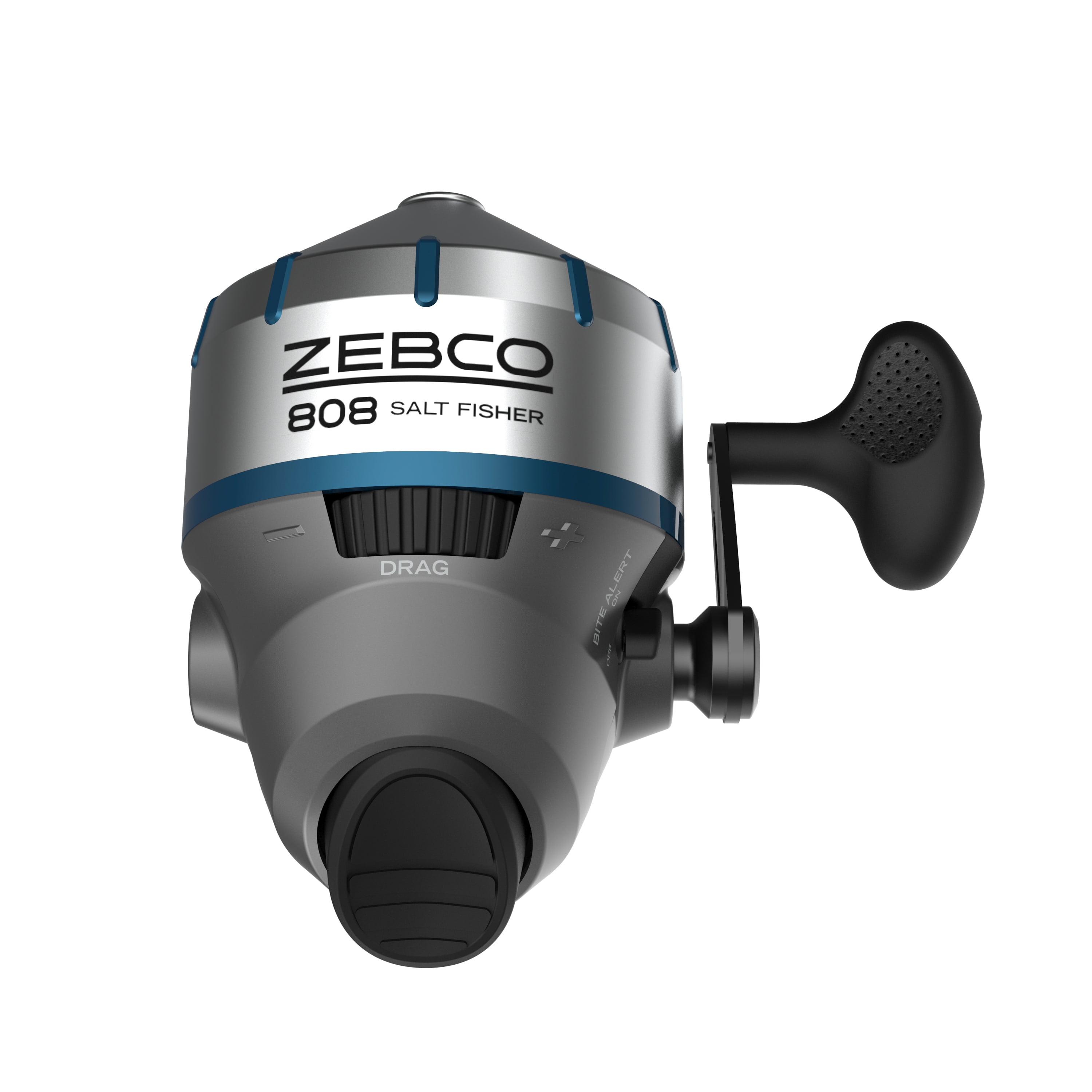  Zebco 33 Max Spincast Fishing Reel, Size 60 Reel, Built-in  Bite Alert, Lightweight Graphite Frame, 2:6:1 Gear Ratio, Pre-spooled with  20-Pound Zebco Cajun Fishing Line, Silver/Black (2016) : Sports & Outdoors