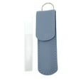 thumbnail image 5 of Unique Bargains Glass Multifunctional Nail File with Leather Pouch 1 Set Blue, 5 of 6