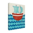 thumbnail image 2 of Trademark Fine Art 'Trumans Voyage I' Canvas Art by Chariklia Zarris, 2 of 4