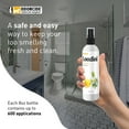 thumbnail image 5 of Odorcide Loo-Dini Citrus Mist 8oz Toilet Spray & Bathroom Spray – Use This Bathroom Spray Odor Eliminator Before You Go – Poop Spray For Toilet and Bathroom Air Freshener & Bathroom Deodorizer, 5 of 6