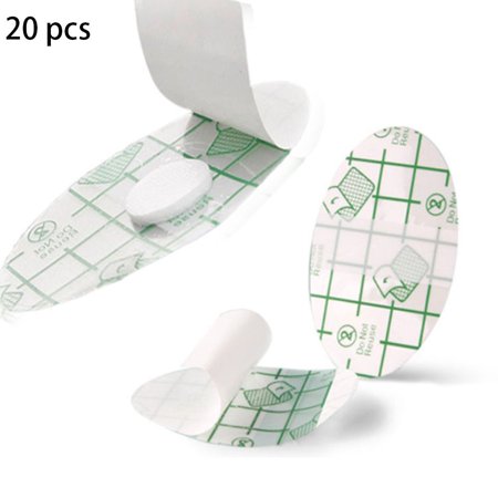 20pcs 20/60pcs Earmuffs Baby Swimming Ear Pads Waterproof Ear Stickers Waterproof Earmuffs Shower Cap Tool Ear Protector 20PCS