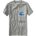 thumbnail image 1 of Aeropostale - Camiseta gráfica para hombre Aero Surf, gris, grande, 1 of 1