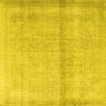 thumbnail image 1 of Ahgly Company Machine Washable Indoor Square Persian Yellow Traditional Area Rugs, 8' Square, 1 of 4