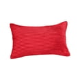 thumbnail image 2 of 2 Pack Corduroy Pillow Covers, 12X20 Inch Red Decorative Throw Pillow Cases For Couch Bed Sofa Living Room Bedroom - Soft Solid Color Cushion Covers For Home Decor, 2 of 4