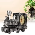 thumbnail image 1 of RELOJERO RETRO, EXQUISITO AHORRO DE ENERGIA DE GRAN Sonido Decorativo de Tren Decorativo Despertador de Desspertador de Batería Transparente de Batería para la Oficina para Loss, 1 of 7